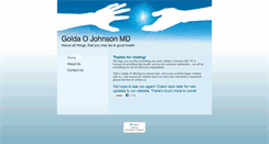 Desktop Screenshot of goldaojohnsonmdpc.com